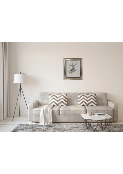 Sema Gazeli Çerçeveli Tablo modelleri