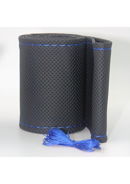 Tüm Araç ve Modellere Uyumlu Deri Direksiyon Kılıfı Kaymaz, Dikmeli Mavi Spor Dikişli fiyatları