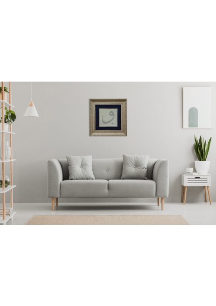 Vav - Esma-Ül Hüsna ve Ayetel Kürsi Çerçeveli Tablo fiyatları