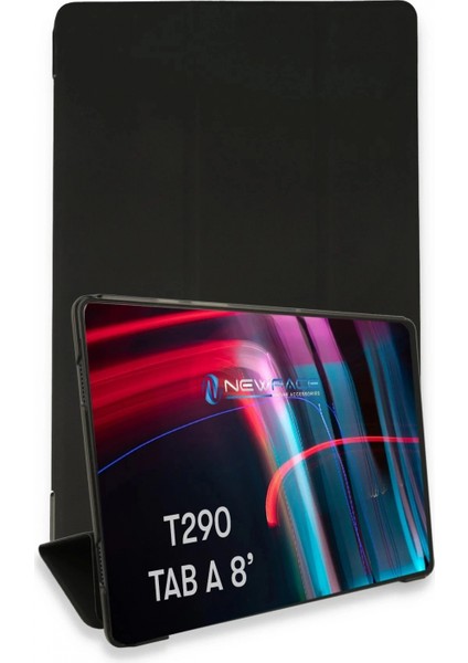 Samsung Galaxy T290 Tab A 8 Kılıf Tablet Smart Kılıf - Siyah