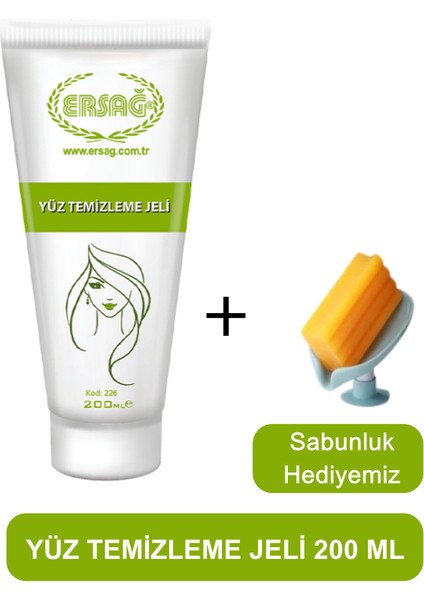 Yüz Temizleme Jeli 200 ml - Sabunluk Hediyemiz 226-12