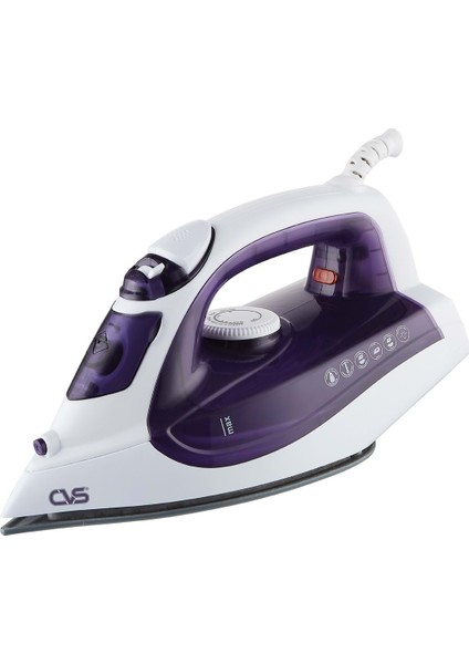 Kırmızı 2200W Seramik Tabanlı Elektrikli Ütü, Hızlı ve Güçlü Performans