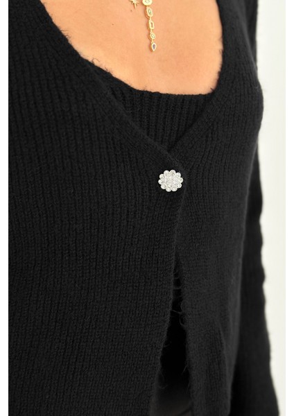 Kadın Örgü Crop Top & Hırka Takımı – Yumuşak & Minimal Stil modelleri