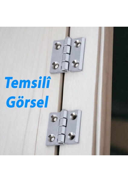 2 Adet Yaprak Menteşe Metal 30X30 mm Gümüş Krom Kapi Pencere Dolap Mobilya Kapak Menteşe Bağlantı modelleri