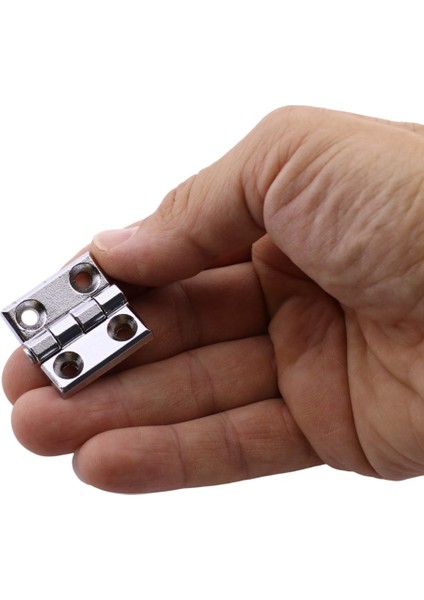 2 Adet Yaprak Menteşe Metal 30X30 mm Gümüş Krom Kapi Pencere Dolap Mobilya Kapak Menteşe Bağlantı fırsatları