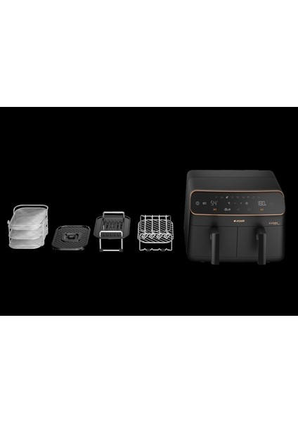 Siyah Fr 9284 Fritöz, Sağlıklı ve Pratik Kullanım Sağlayan Mutfak Cihazı indirimleri