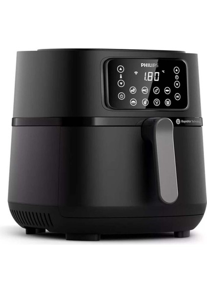 5000 Serisi Bağlantılı Xxl Hava Fritözü, Siyah