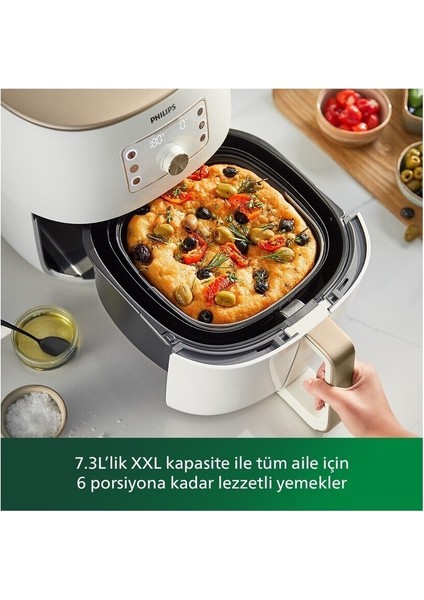 Akıllı Xxl Airfryer, 1.4 Kg, 7.3 L Kapasite, Beyaz Renk, Sağlıklı ve Pratik Kullanım modelleri