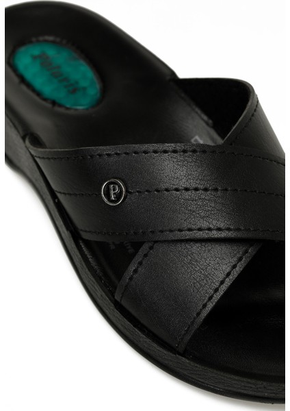 607014.Z5PR Siyah Kadın Terlik