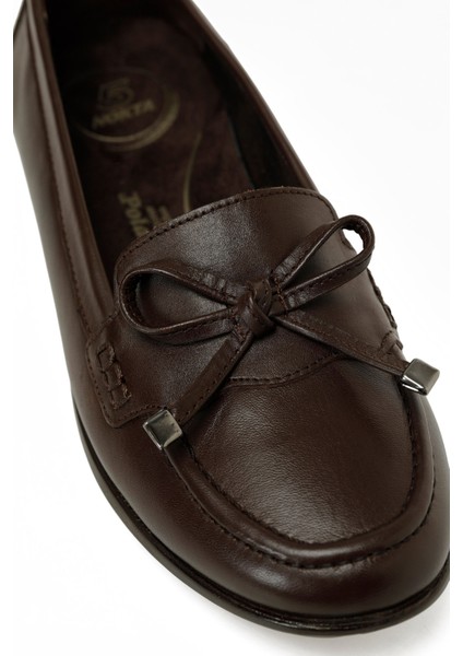105615.Z5PR Kahverengi Kadın Loafer