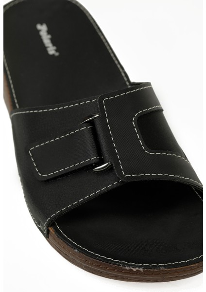 607035.Z5PR Siyah Kadın Terlik