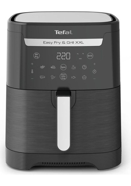 6,5 Litre Az Yağlı Fritöz, 8 Programlı, Sağlıklı ve Pratik Pişirme Cihazı