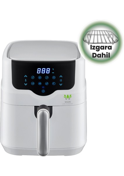 4.5 Litre Akıllı Beyaz Fritöz, Sağlıklı ve Kolay Kullanım modelleri