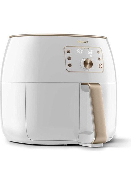 Smart Sensing Airfryer, LED Ekran, 2250 W, Beyaz, 7,3 L, Aksesuar Hediyeli