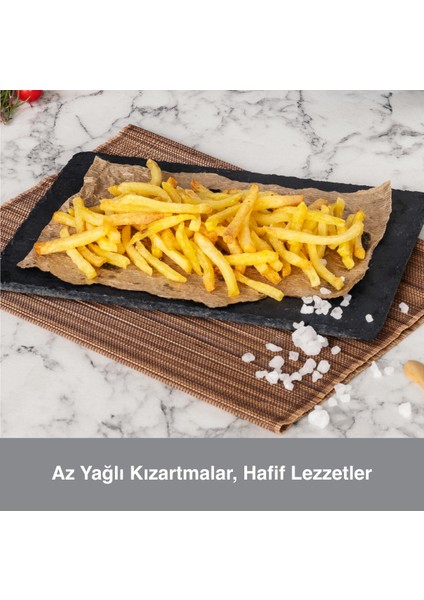 Siyah Uno Chefry Sıcak Hava Fritözü 5 Litre Kapasite fiyatları