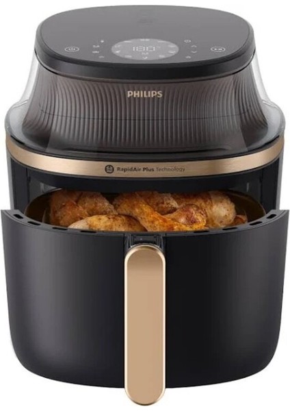 Renkli 4.2 Litre Çok Amaçlı Hava Pişirici Hediye Seti fiyatları