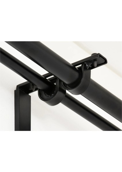 Betydlıg Perde Çubuğu Desteği Siyah 60 mm modelleri