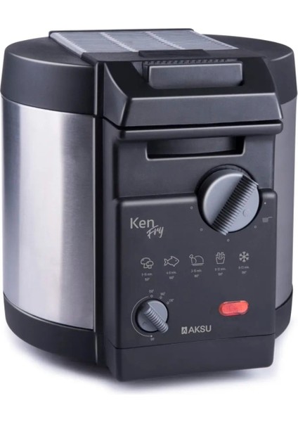 Küçük ve Şık 2,2l 1600W Siyah Fritöz ile Lezzetli Yemekler Hazırlayın modelleri