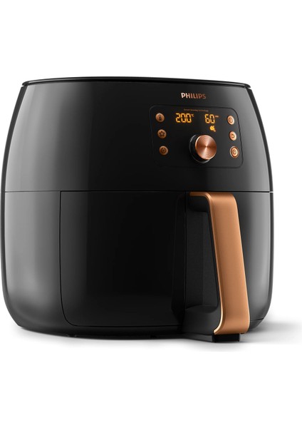 Şık Pembe 7,3l Xxl Airfryer, Yağsız, 2225W, Aile Boyu, Pratik Kullanım