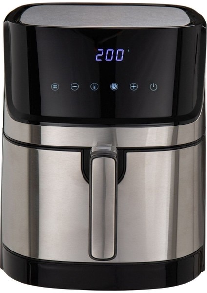 Bordo Inox Hava Fritözü, Sağlıklı ve Pratik Yemekler Için Ideal Seçim