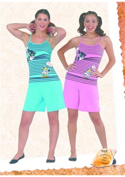 Bayan Şortlu Takım 5138