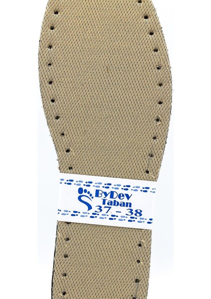 By Dev Renkli Kumaş & Eva & Keçe Taban Bej (37-38) - 1 Adet fiyatları