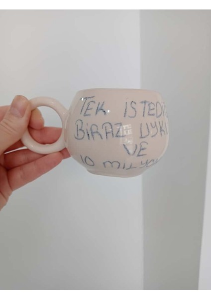 El Yapımı Seramik Bardak