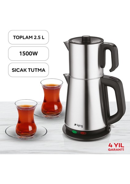 Gri Renkli Paslanmaz Çay Makinası, Dayanıklı ve Şık Tasarım fırsatları