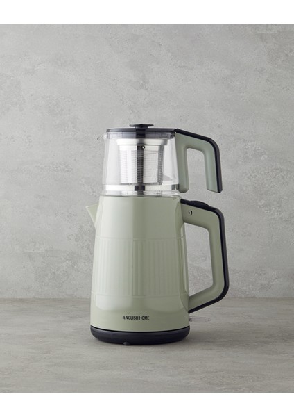 2 Litre Çay ve Kettle Makinesi, Mint, Ekru Renk fiyatları