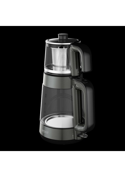 Gri Renkli Çay Makinesi, Hızlı ve Kolay Demleme Için Ideal fiyatları