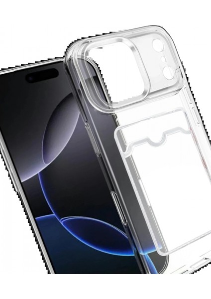 Apple iPhone 17 Pro Kart Şeffaf Silikon - Şeffaf fiyatları