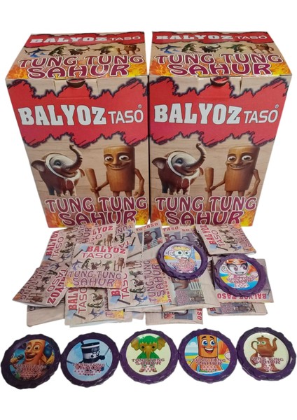 Tungtung Sahur Balyoz Taso 40 Adet | Mini Sürpriz Oyuncak Hediyesi ve Şeker Hediyesi modelleri