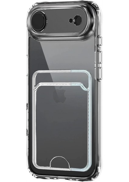 Apple iPhone 17 Air Kart Şeffaf Silikon - Şeffaf modelleri