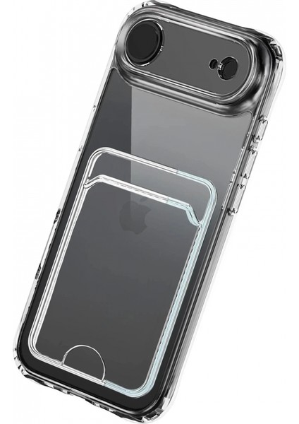 Apple iPhone 17 Air Kart Şeffaf Silikon - Şeffaf fırsatları