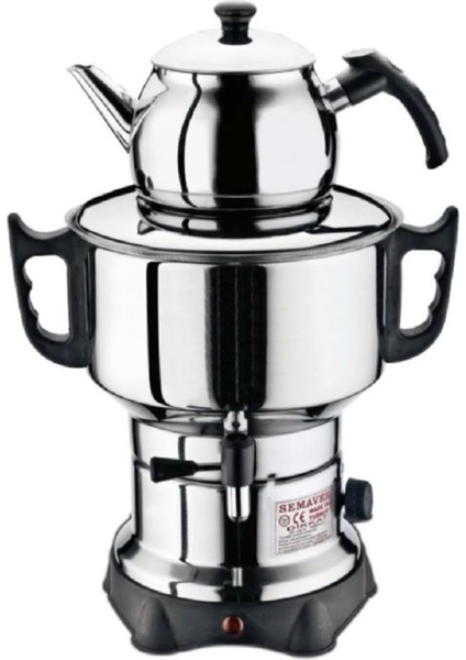 Küçük Metal Semaver, Şık ve Kullanışlı, Dayanıklı ve Estetik Tasarım