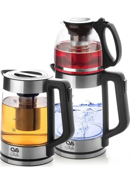 Gri Elektrikli Çay Makinesi, Pratik ve Şık Tasarım