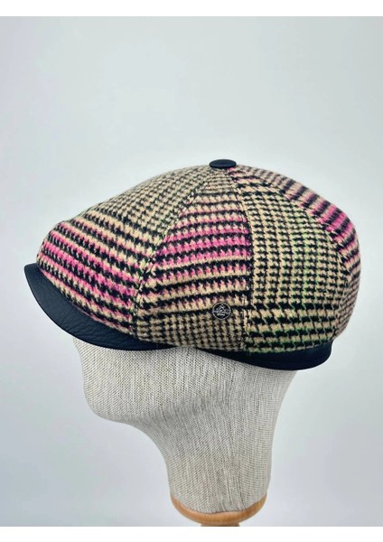 Kaşe Kışlık Kasket Şapka – Özel Yünlü Dokuma Tasarım