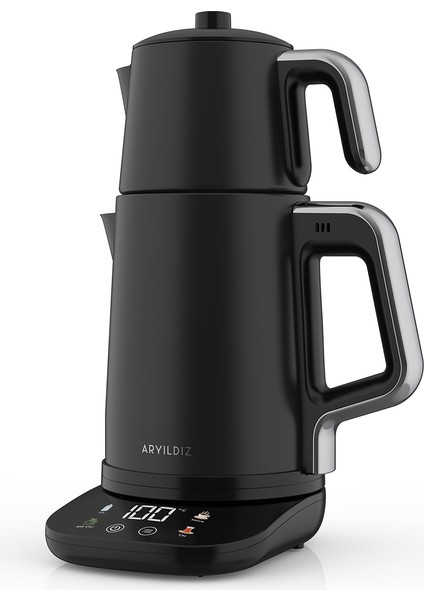 Şık Siyah Çay Makinesi, Modern Tasarım ve Kolay Kullanım fiyatları