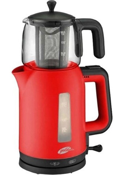 Kırmızı Otomatik Elektrikli Çay Makinesi, Pratik ve Şık Tasarım, Çok Renkli fiyatları