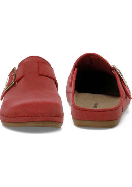 609033.Z5PR Kırmızı Kadın Sabo Terlik