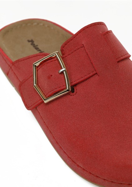 609033.Z5PR Kırmızı Kadın Sabo Terlik