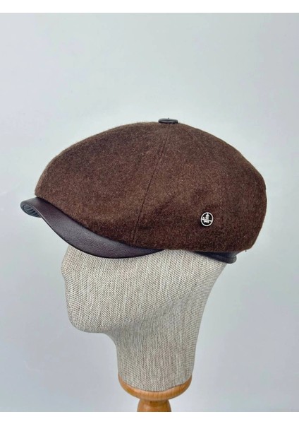 Kışlık Kasket Şapka – Retro Stil Kaşe Kumaş modelleri