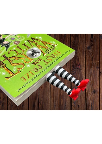 Kitap Ayracı Wizard Of Oz – Oz Büyücüsü Temalı – Çizgili Bacak Tasarımı – 3D Baskı fiyatları