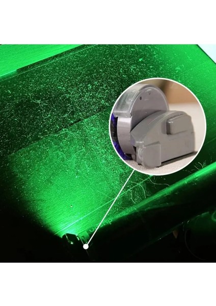 LED Işıklı Süpürge Aparatı – Tüy ve Tozları Gösteren, Tüm Süpürgelerle Uyumlu