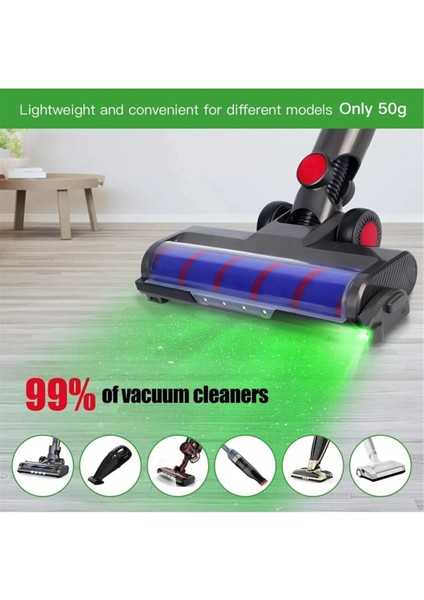 LED Işıklı Süpürge Aparatı – Tüy ve Tozları Gösteren, Tüm Süpürgelerle Uyumlu modelleri