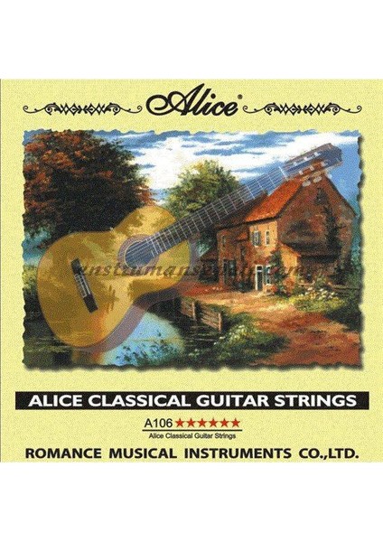 A-106-H6 - Klasik Gitar Teli 6 Numara