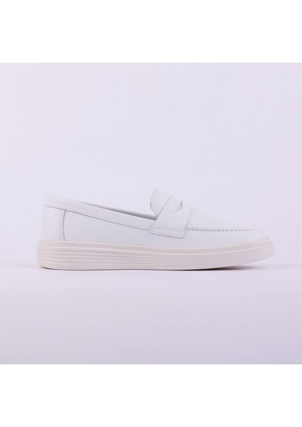 Hakiki Deri Kadın Loafer Ayakkabı 25KBLB2025 indirimleri
