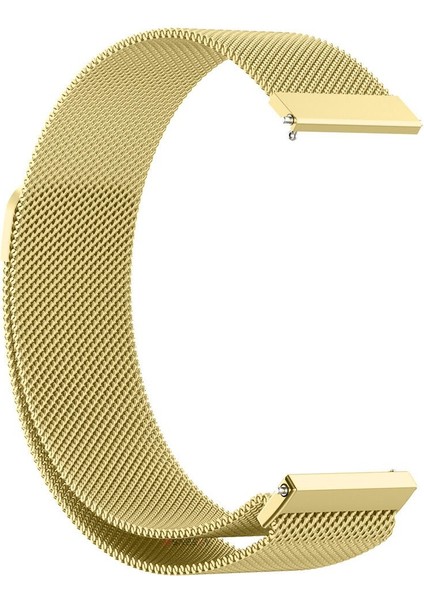 Galaxy Watch 6 / 5 / 4 Fe 40MM 44MM – Watch 6 Classic 43MM 47MM – Watch 5 Pro 45MM Uyumlu Manyetik Milanese Metal Hasır Kordon - Paslanmaz Çelik, Ayarlanabilir Manyetik Toka fırsatları