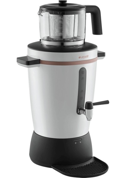 2000 W Cam Demlikli Semaver, Şık ve Kullanışlı Ev ve Ofis Için Ideal Seçim indirimleri