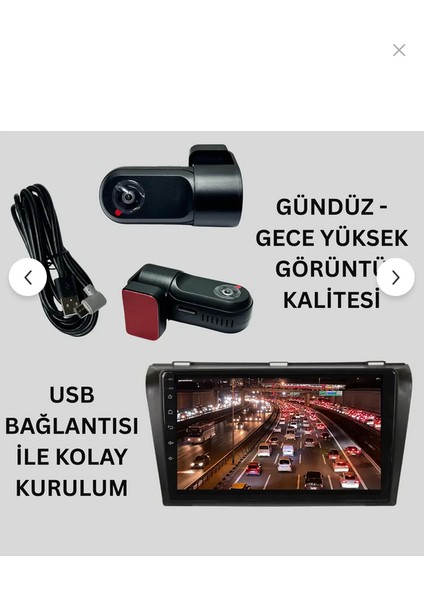 Blueway Ford Focus 5(2019-2022)-9''ANDROİD Gerçek 4+64 Gb/4 Çek-1.6ghz-Ön Kayıt Kamera-Wifi-Bt-Kablosuz Carplay-Hd Kamera Hediyeli indirimleri